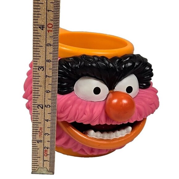 Applause Jim Henson Muppets Animal 3D Mug Plastic Cup Pink Orange - Picture 8 of 8